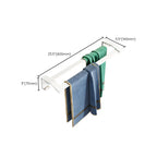 Modern White Bathroom Hardware Set Towel Rack Bath Shelf Bathroom Hardware Set
