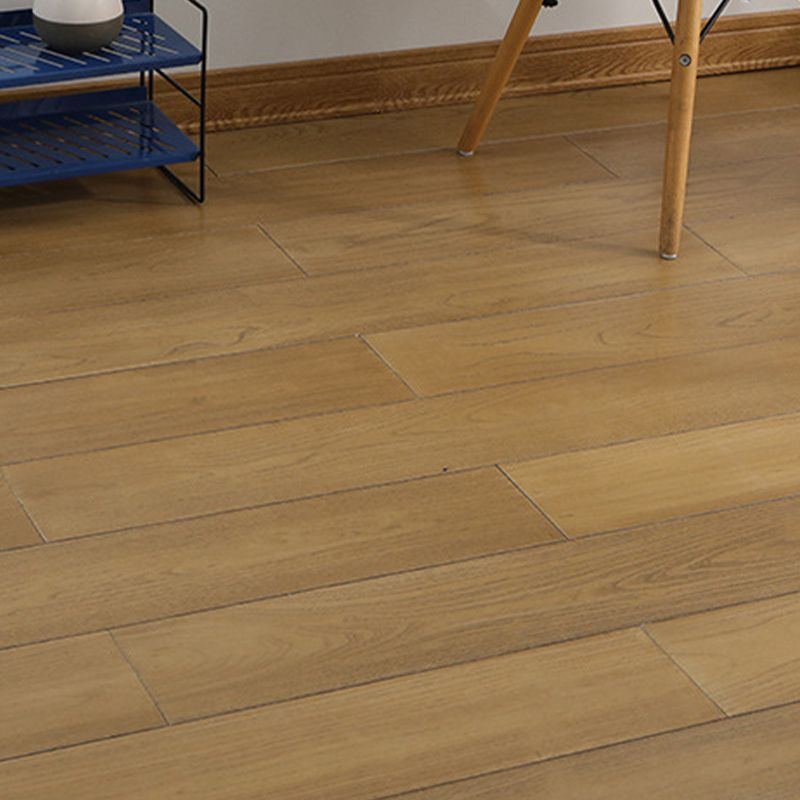 Contemporary Wood Tile Smooth Rectangle Teak Wood for the Living Room