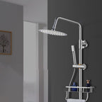 Modern Shower Head Combination Double Shower Head Stainless Steel Wall Mounted Shower Head