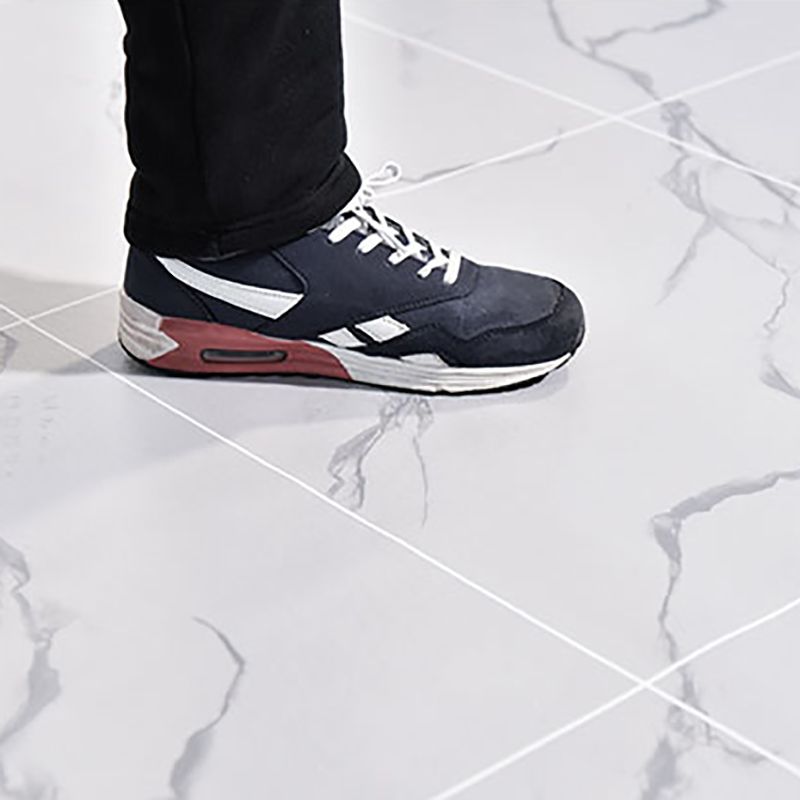 Rectangular Plastic Floor Waterproof Fabric Look Floor Tiles