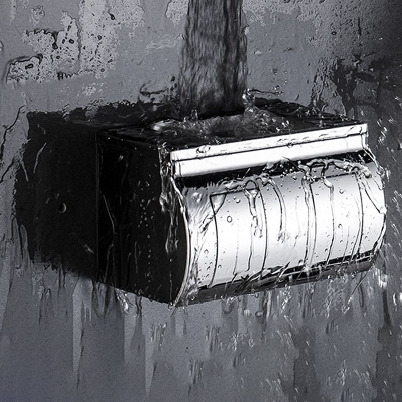 Modern Stainless Steel Bathroom Shelf Paper Holder Bathroom Accessory Set