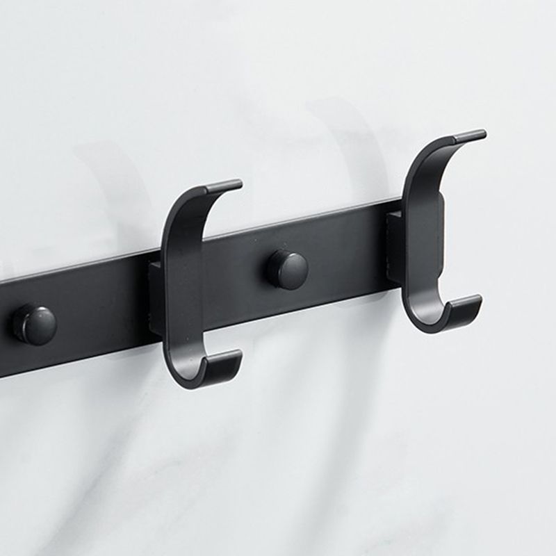Modern Bathroom Accessory Set Silver/Black Bathroom Accessory Kit