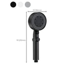 Contemporary Showerhead Combination Handheld Shower Plastic Wall Mount Round Showerhead