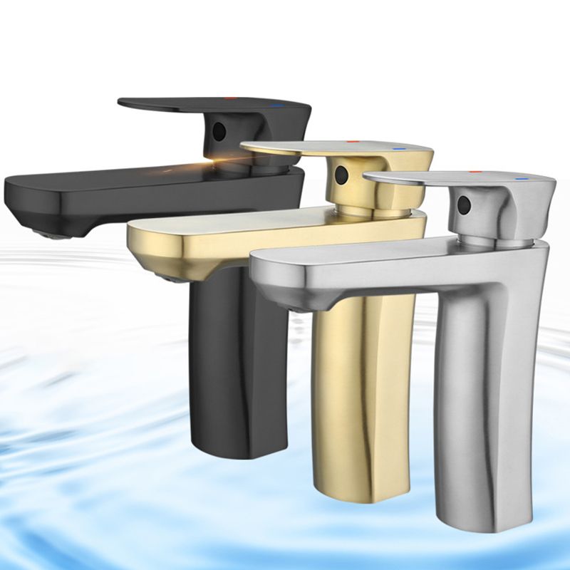Square 1-Handle Basin Faucet 1 Hole Basin Faucet