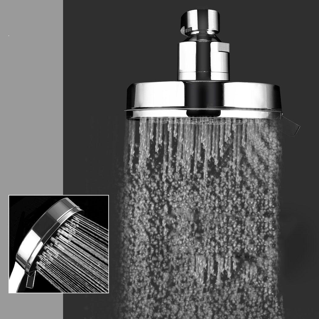 Bathroom Showerhead Standard Round Handheld Shower Rainfall Bathroom Showerhead