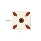 Indoor Vinyl floor floral pattern peel and stick waterproof square vinyl floor