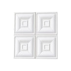Beautiful Style Wall Panel 3D Print Bathroom Living Room Wall Panels with Padding
