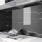 23.6" Rectangular Single Plate PVC Peel and Stick Tile for the Kitchen