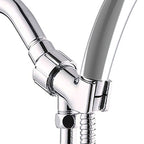 Modern Shower Head for Bathroom 9-Jet Round Wall-Mounted Shower Head