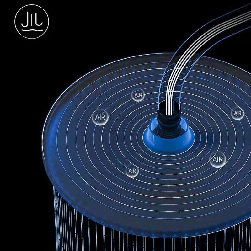 Modern adjustable swivel shower head metal shower fixture on the wall