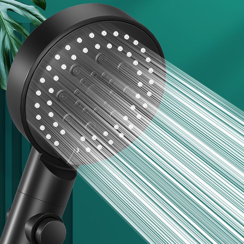 Modern Handheld Supercharged Showerhead Round Turbo Spray Head