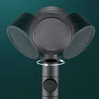 Plasti Showerhead Contemporary Handheld Showerhead with Adjustable Water Flow