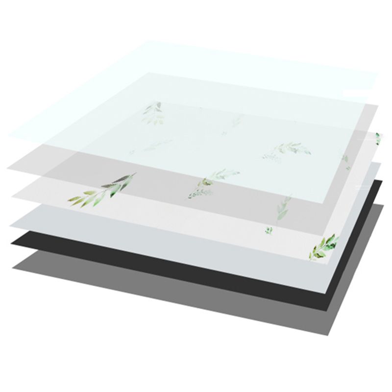 Modern rectangular Peel and Stick backsplash tile PVC wallpaper