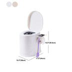 Contemporary Floor-Mounted Toilet Plastic WC for the Bathroom