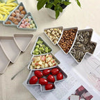 Creative Christmas Tree Fruit Platter Tray