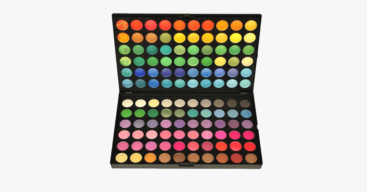 120 Rainbow Eyeshadow - Achieve any look you want with 120 different shades