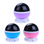 Ciaovie Romantic Night Lamp LED Projector Starry Sky