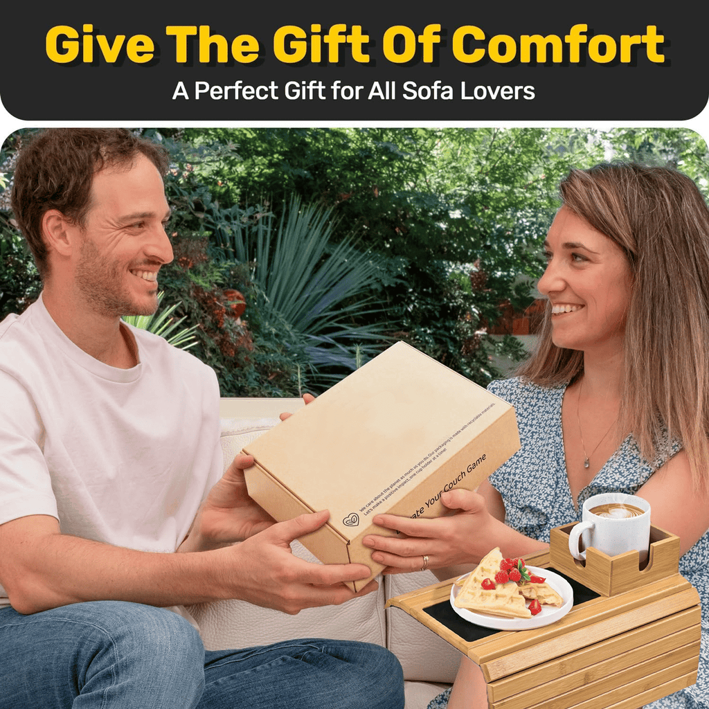BambooSip – Elegant Couch Cup Holder