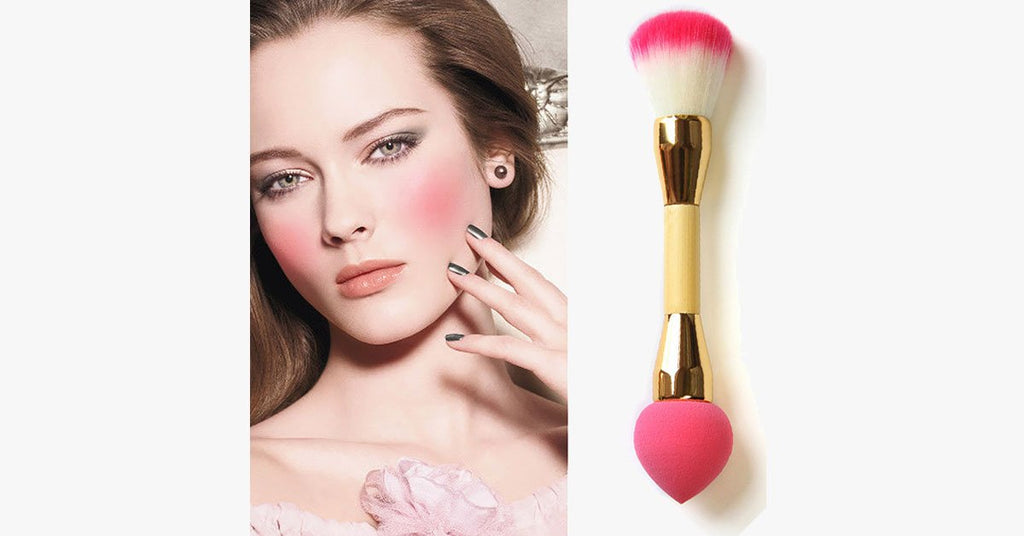 Lollipop Sponge 2 in 1 Brush - Makes applying makeup easier!
