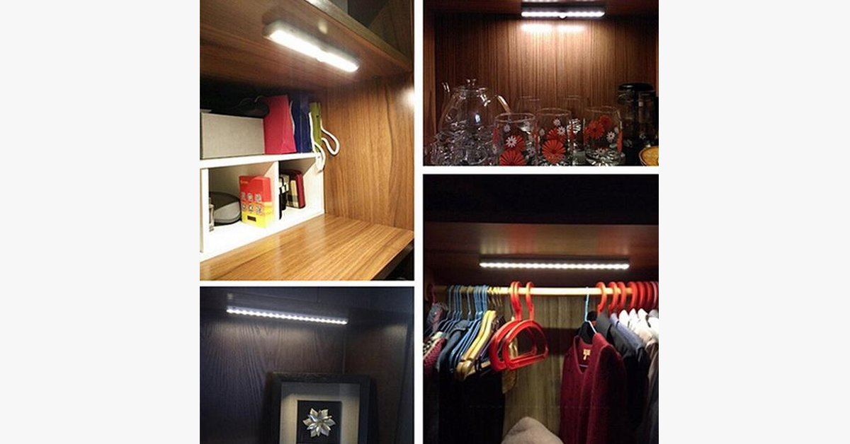LED Wireless Motion Sensor Light Bar – Upgrade Your Home!