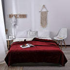 LuxeFlannel – Double-sided Sherpa Blanket for Ultimate Comfort