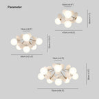 Flower Branch Chandelier Living Room