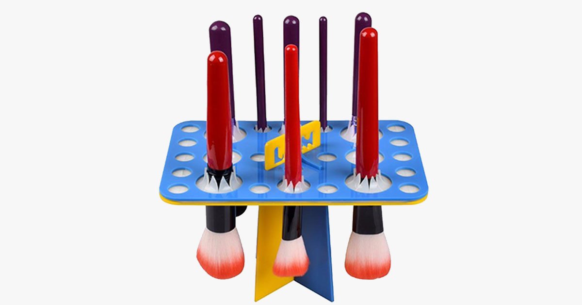 Brush Dry Organizer – Professionally Dry Your Makeup Brushes