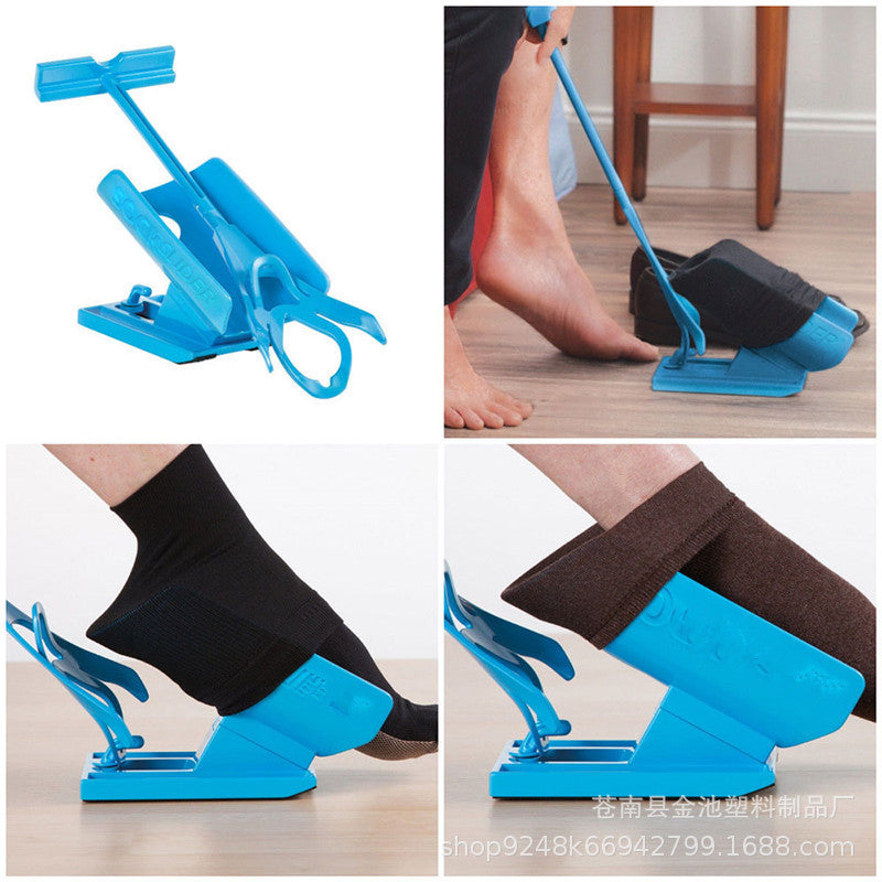 Sock puller for seniors and disabled individuals
