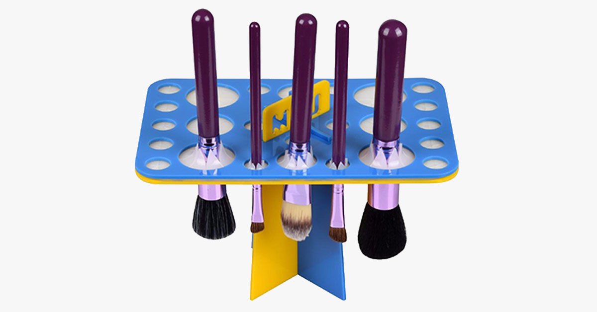 Brush Dry Organizer – Professionally Dry Your Makeup Brushes