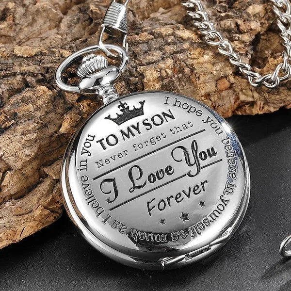 Best Gift-Pocket Chain Watch With Quartz