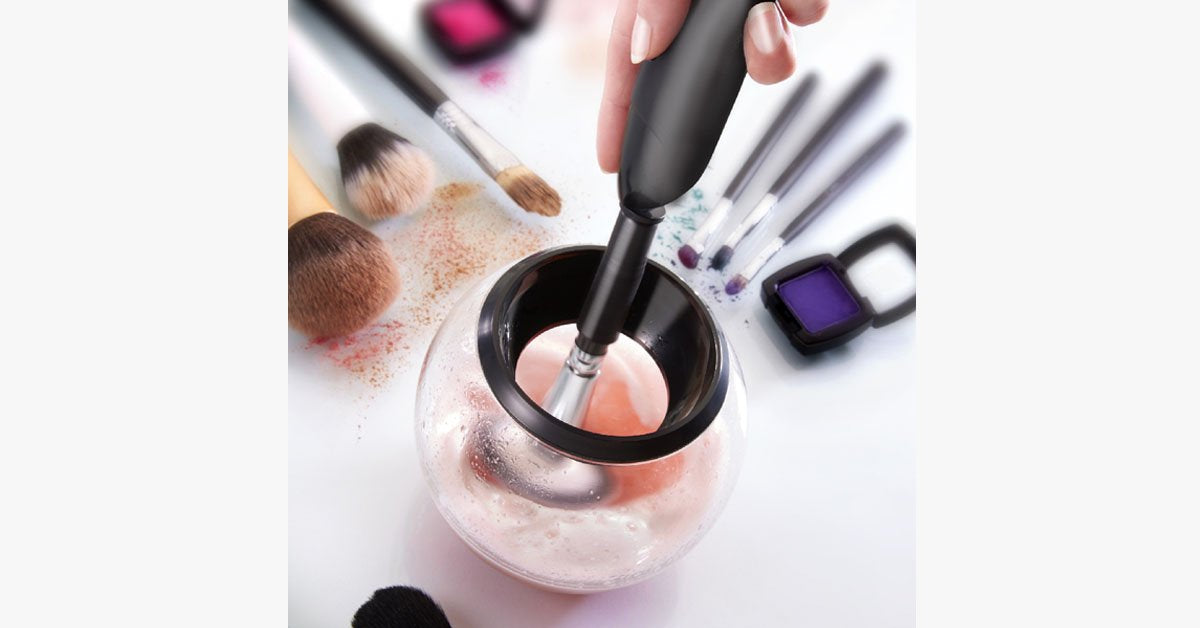 Incredible makeup brush cleaner and dryer – Keeps your makeup brushes clean to prevent infections