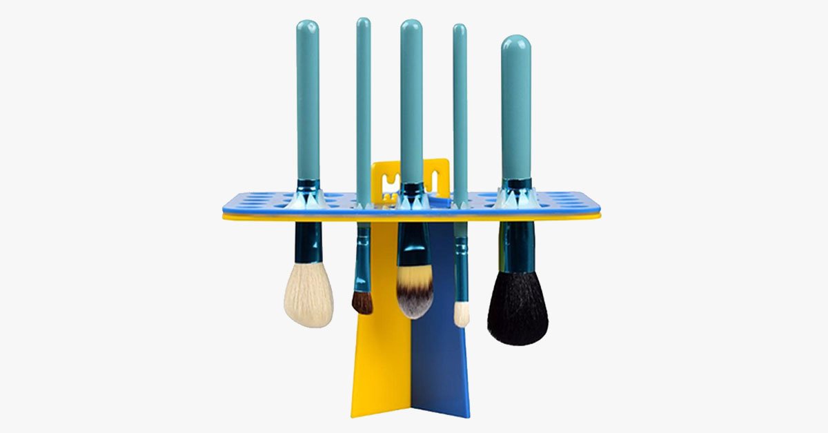 Brush Dry Organizer – Professionally Dry Your Makeup Brushes