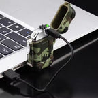 Waterproof & Windproof Storm Lighter – Ultimate Outdoor Survival Tool