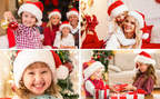 Merry Christmas LED Light Hat Santa Claus
