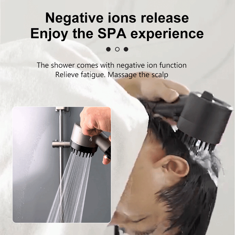 VitaSpray 4-in-1 Wellness Showerhead — Ignite your source of power with each shower for radiant skin and pure relaxation