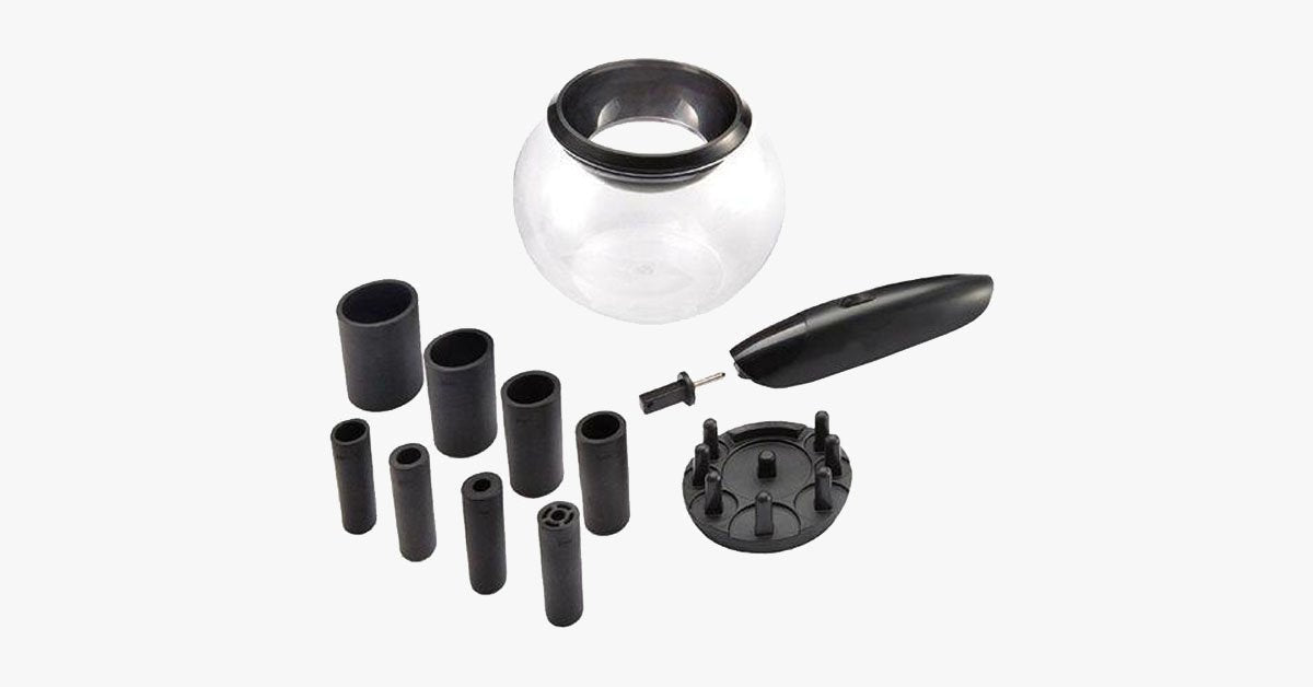 Incredible makeup brush cleaner and dryer – Keeps your makeup brushes clean to prevent infections