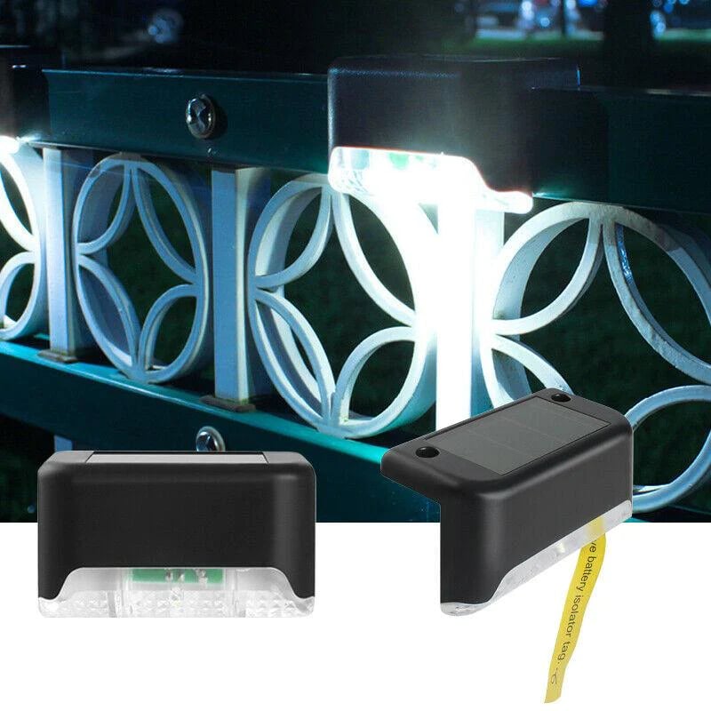 Solar-Powered Outdoor Stair Lights
