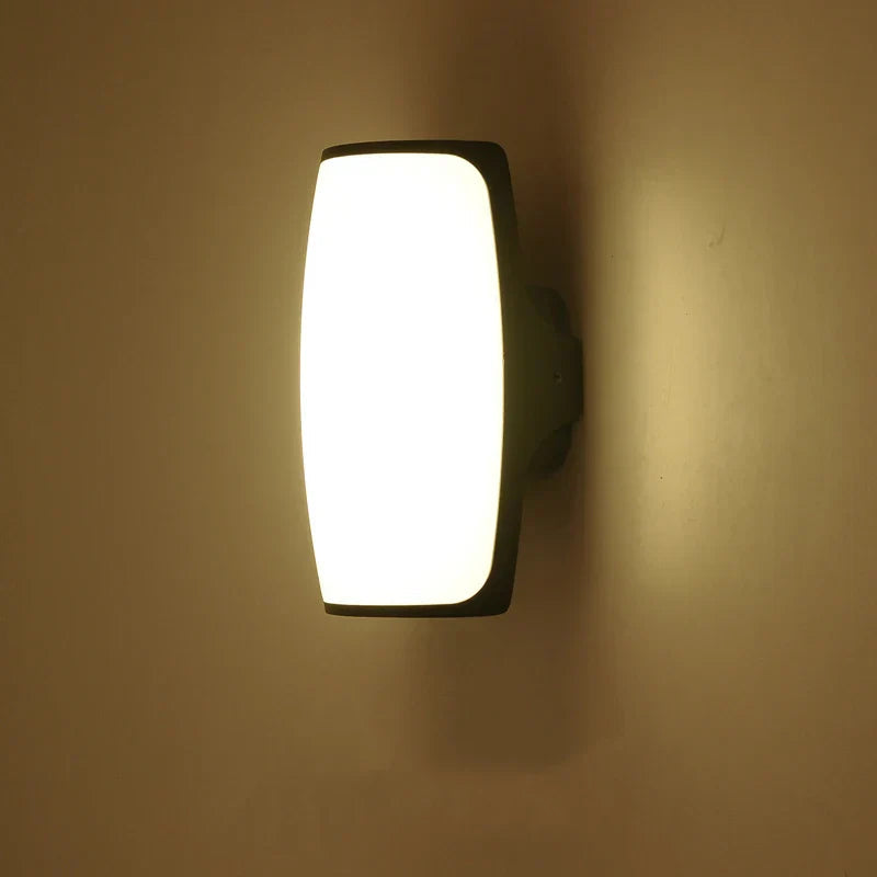 Outdoor Wall Lamp LED Waterproof IP65 Black Modern