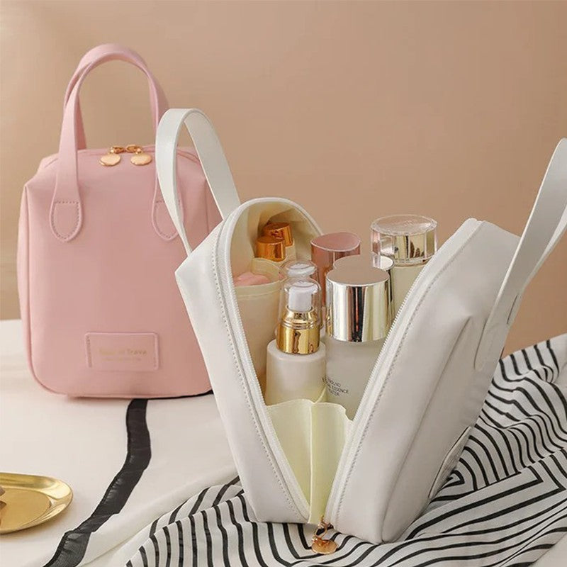 Large capacity waterproof cosmetic bag