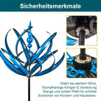 Novel Rotating Weather Vane Made of Metal