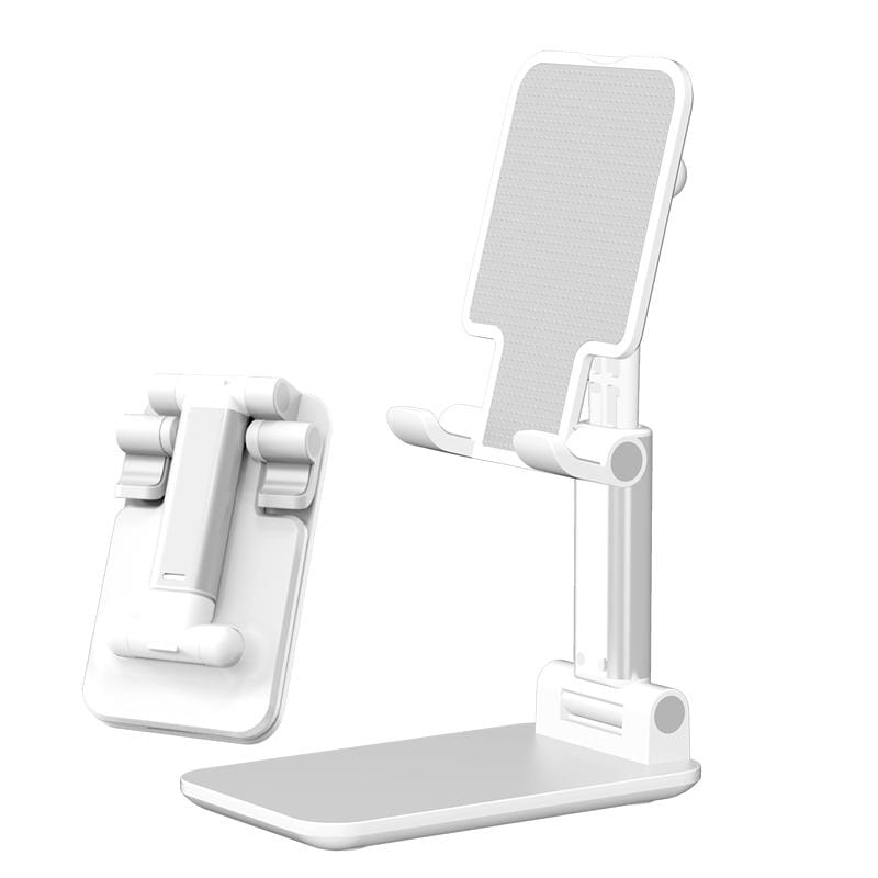 Foldable or white pole phone desk holder