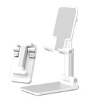 Foldable or white pole phone desk holder