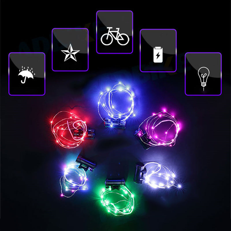 Rechargeable Bicycle Tire Lights