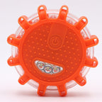 Blinking warning light with LED