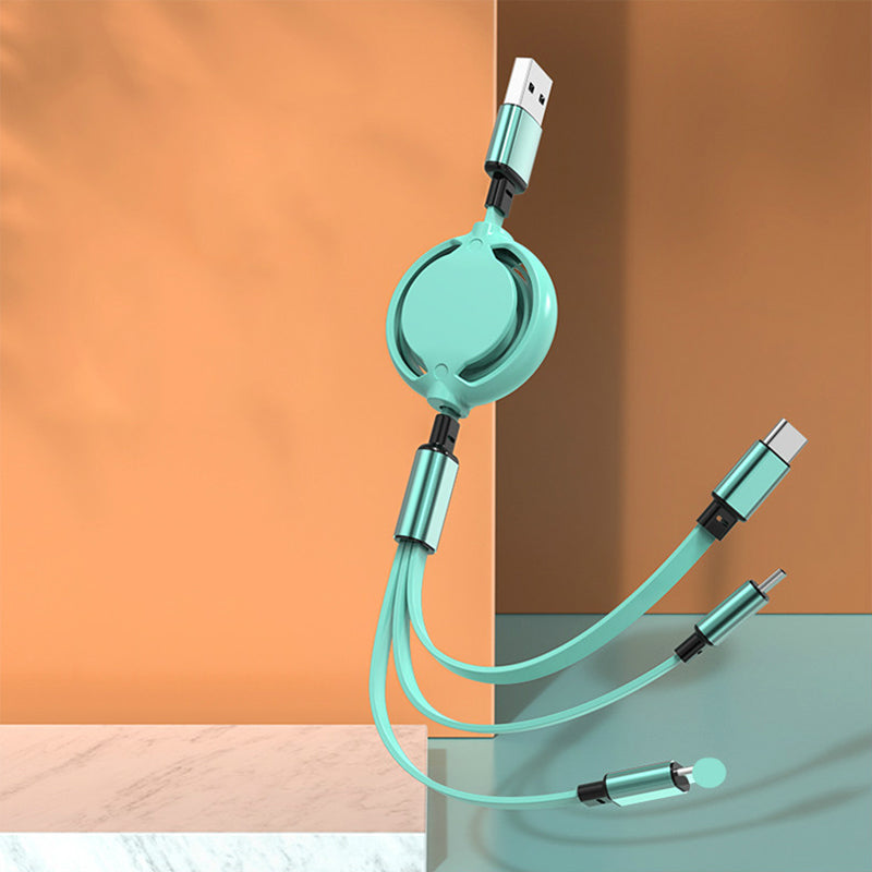 3 in 1 mobile charging cable