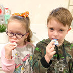 Children's Rainbow U-shaped Toothbrush
