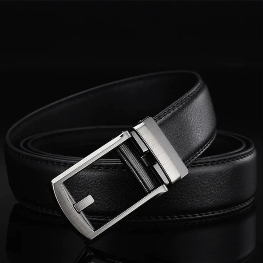 EliteSlide Belt – Luxury Leather Adjustable Accessory