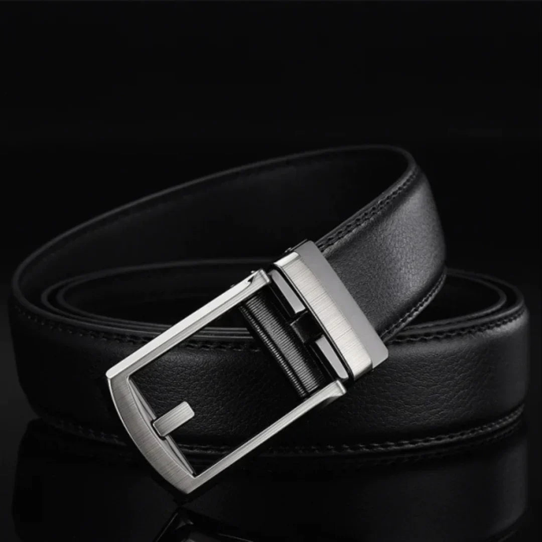 EliteSlide Belt – Luxury Leather Adjustable Accessory