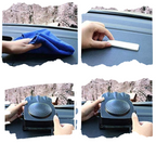 De-icing and defrosting device for cars