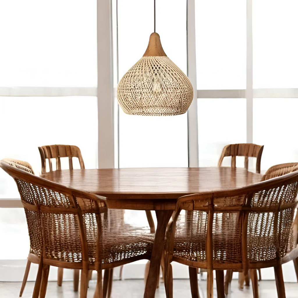 Rattan Boho Pendant Lamp